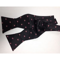 100% Silk Woven Self Tie Bow Tie